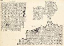 Chippewa County - Bloomer, Goetz, Lafayette, Wisconsin State Atlas 1930c